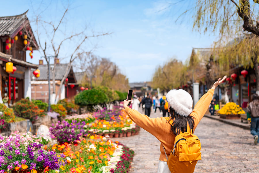 visitando yunnan en china flores y mas